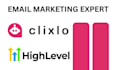 setup clixlo CRM, gohighlevel rei reply for sales funnel