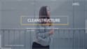 create a clean corporate presentation video slideshow