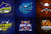 design gaming mascot sports logo
