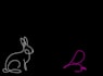 draw an animate line art in 1 day