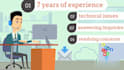 provide customer service for russian, arabic and english speaking customers