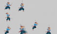 2d pixel art sprite sheet game asset animation, tileset map enviroment level