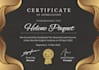 design amazing unique , custom certificate