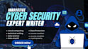 write cybersecurity, online course, cloud computing, technical, and ebook writer