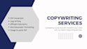 provide expert data entry, PDF conversion, and copywriting services
