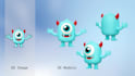 convert 2d into a 3d stylized model for games, animation and print