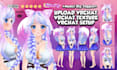 custom vrchat setup, edit vrchat upload, vrchat texture, booth avatar, vrm quest