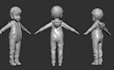 model a 3d character for films, print, and games maya, zbrush, blender
