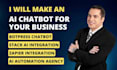 make ai chatbot, ai receptionist and do ai automation using n8n, vapi, voiceflow
