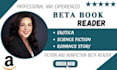 beta read critique erotic, horror, romance fantasy sci fi thriller fiction novel