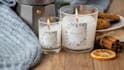 design candle labels with print ready file plus mockup