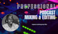 edit podcast audio and podcast video, audio video sync podcast, zoom recording