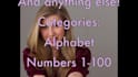 send 2,600 unique female voice over words for children, english learning