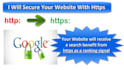 secure your website with https