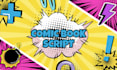 write comic script manhwa script manga script webtoon on any genre