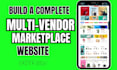 build shopify multi vendor multistore ecommerce marketplace website store