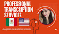 transcribe mexican spanish and english