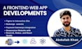 develop a modern frontend web app with reactjs, redux