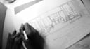 draw architect style professional hand sketch drawing