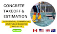 do detailed concrete takeoff and estimation on planswift