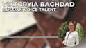 record studio quality russian female voice over