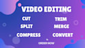 compress crop trim convert video to mp4