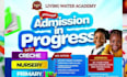 design eye catching school flyers for admissions, events and promotions
