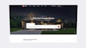 create landing page for real estate web app figma design