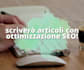 write a SEO article for your blog