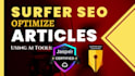 write surfer seo optimized articles and blog post with jasper ai jarvis