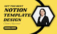 notion template custom notion expert  in 24 hours