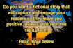 be your fiction ghostwriter