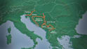 create a travel route map animation video