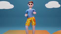 create 3d character modeling, rigging and animating