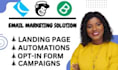 setup sales funnel and email campaign on brevo mailchimp bravo setup getresponse