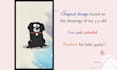 create a colorful animated bday invitation