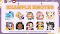 create custom emotes for twitch, youtube, kick or discord