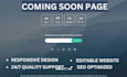 create coming soon page