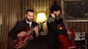 create a jazz song with live instruments