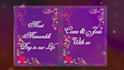 wedding invitation animation video