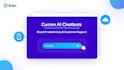 develop a custom ai chatbot for websites, apps or messaging
