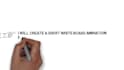 create a short white board animation for birthday wishes