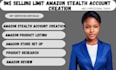 create amazon stealth account amazon product listing store set up