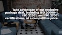 provide iso 27001 certification and documentation for your company
