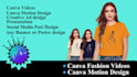 create editable canva pro motion videos