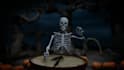 customize scary skeleton dance halloween video