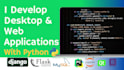 develop web and desktop apps with python for you