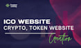 do token website, ico website design, crypto website, presales website