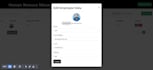 create responsive angular HR application