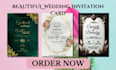 birthday invitation, birthday card, invitation card, wedding invitation video